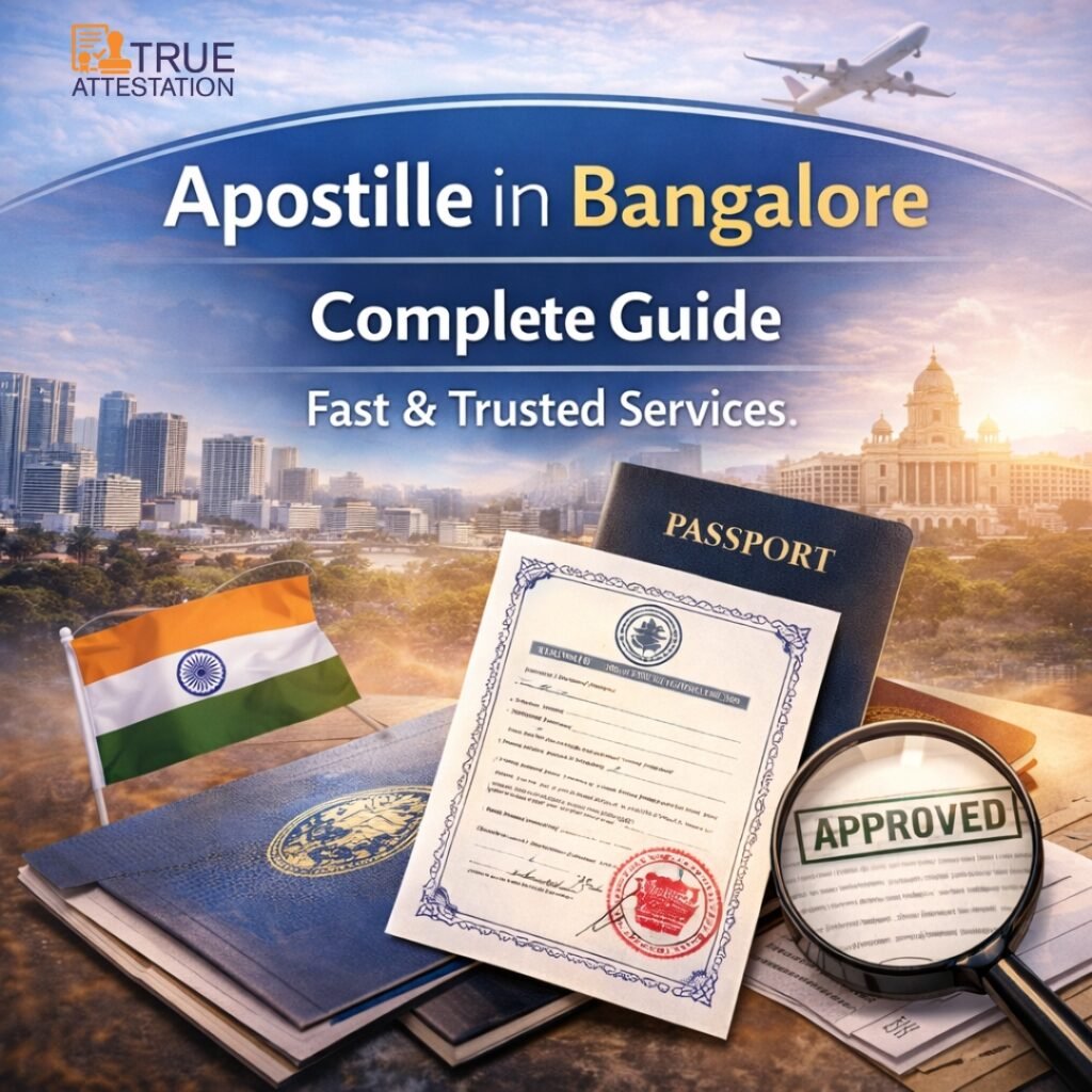 Apostille in Bangalore – Complete Guide: Fast & Trusted Services