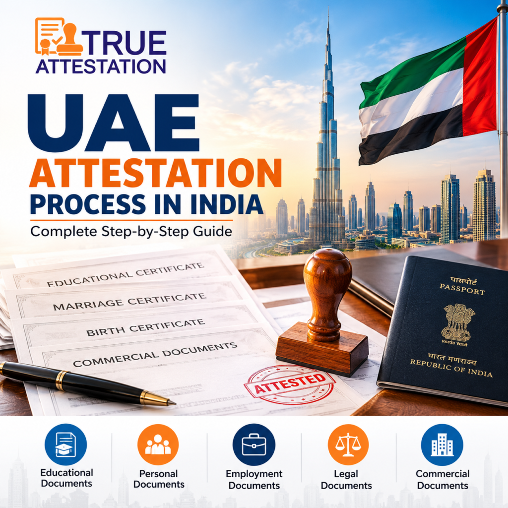 UAE Attestation Process in India: Complete Step-by-Step Guide