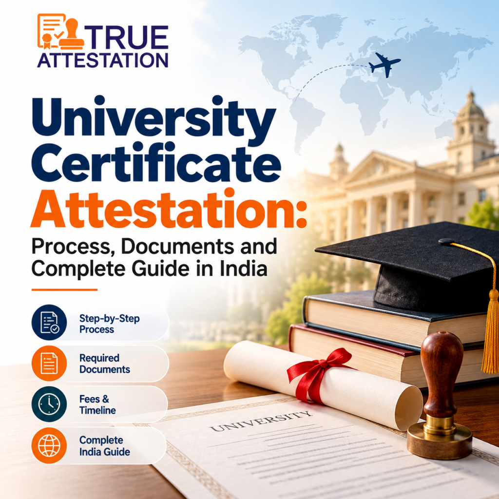 University Certificate Attestation: Process, Documents and Complete India Guide